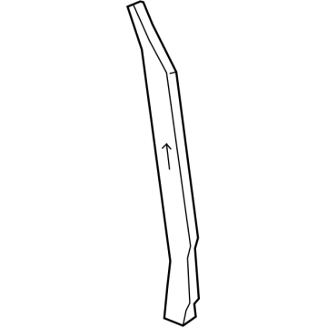 GM 84831394 Rear Insulator, Front Driver Side