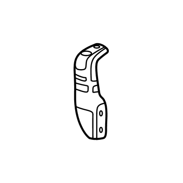GM 84751339 Upper Bracket, Front Driver Side