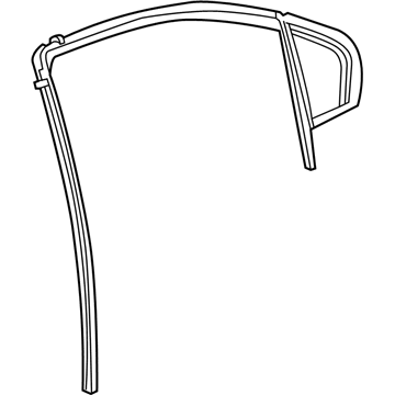 Chevy Sonic Weather Strip - 42550306