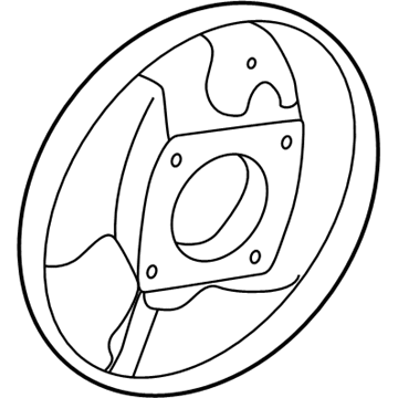 Chevy C20 Brake Backing Plate - 14068906