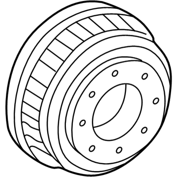 Chevy G10 Brake Drum - 3984855