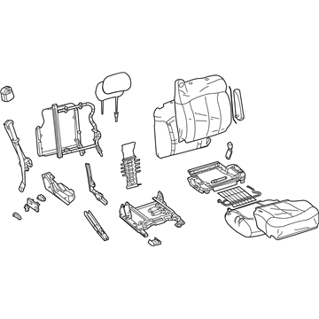 Chevy 88977562 Seat Assembly