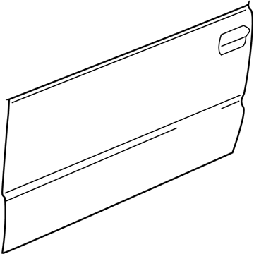 GM 15135027 Outer Panel, Front Passenger Side