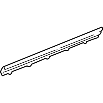 GM 15011042 Belt Weatherstrip, Front Outer Passenger Side
