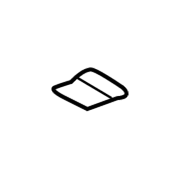 GM 84019258 Roof Molding Rear Cap, Driver Side