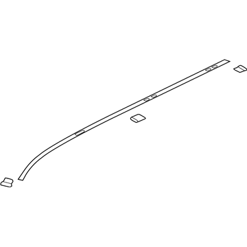 GM 84301208 Roof Molding, Driver Side