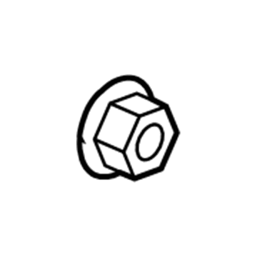 Chevy 11516382 Shock Nut
