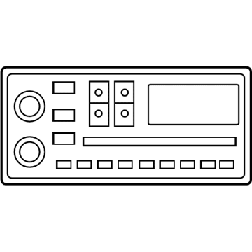 GM 10346316 Radio