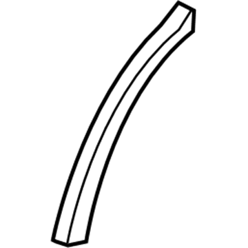 2010 Hummer H3 Weather Strip - 25931892