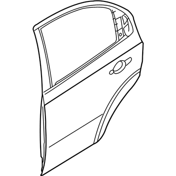GM 96942348 Door Shell