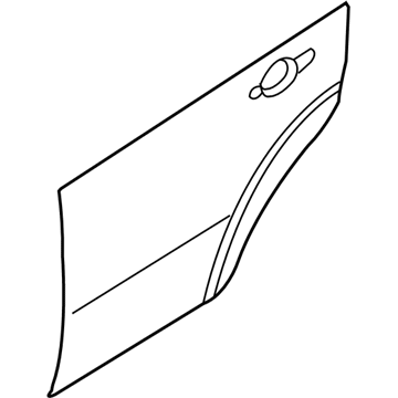 GM 96897347 Door Panel