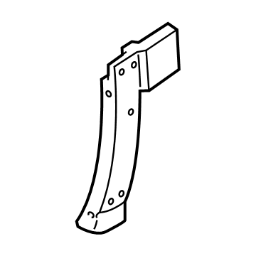 GM 84208911 Side Bracket, Driver Side