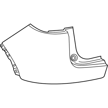 Chevy Blazer Bumper - 84387087