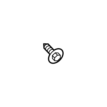 Buick 11570498 Upper Quarter Trim Bolt