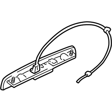 Saturn Tailgate Handle - 15782413