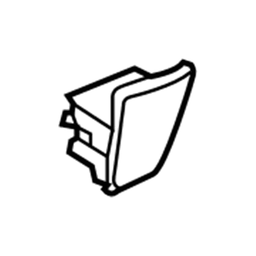 GM 13312816 Rear Panel Cover
