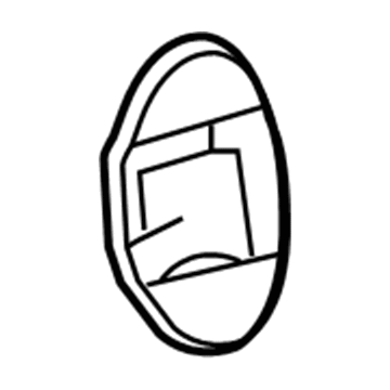 GM 23474694 Door Check Grommet, Front