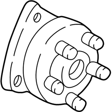 Saturn Wheel Hub - 84641365