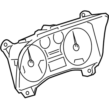 Hummer H3 Instrument Cluster - 25946690