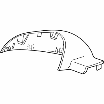 GM 22789331 Mirror Cover, Rear Driver Side