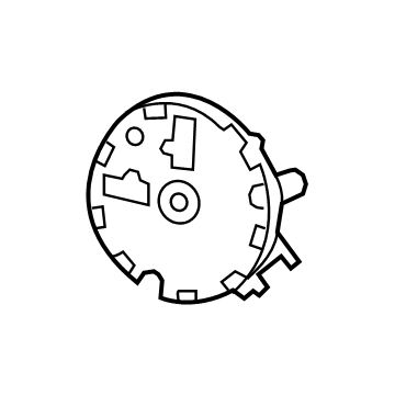 Chevy 22936929 Mirror Motor