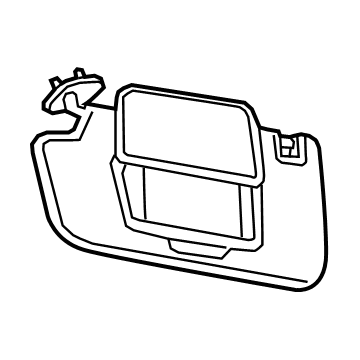 GMC 84657810 Sunvisor