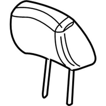 Pontiac 19121519 Headrest