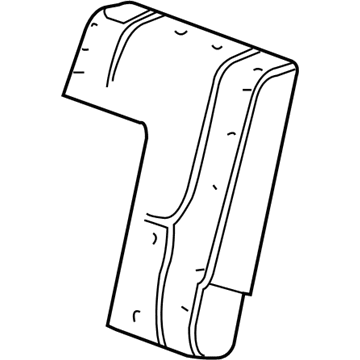 Pontiac 89041880 Seat Back Pad