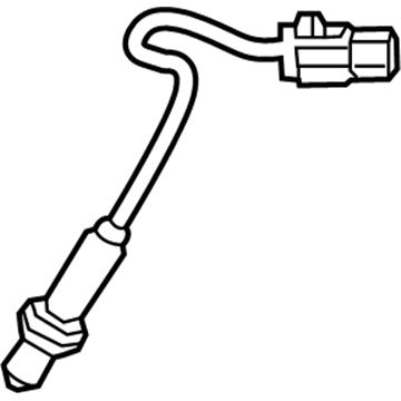 2023 Chevy Colorado Oxygen Sensor - 12705534