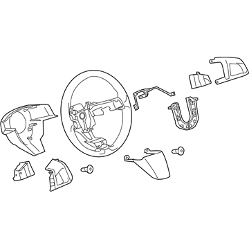 Cadillac Steering Wheel - 84276150