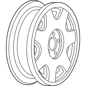 2000 Cadillac Seville Spare Wheel - 9592715