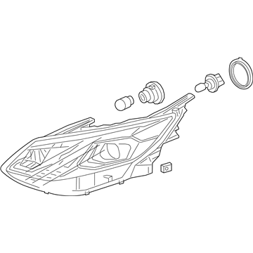 Chevy Volt Headlight - 84398990