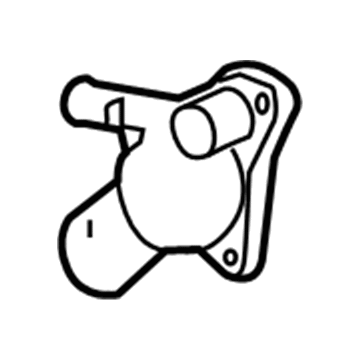 GM 12596643 Thermostat Housing