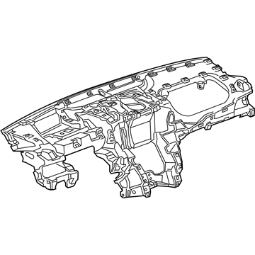GM 23308034 Instrument Panel