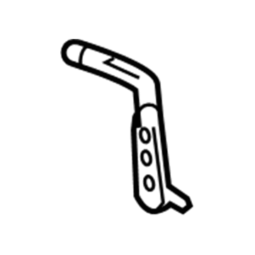 GM 15092976 Resonator & Pipe Hanger, Front