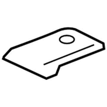 GM 20908786 Heat Shield, Rear