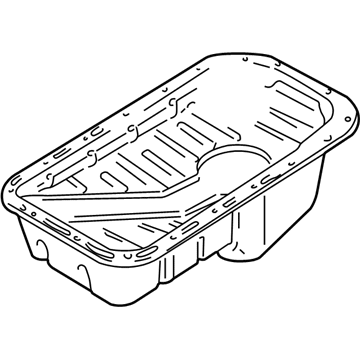 Chevy Tracker Oil Pan - 91172361