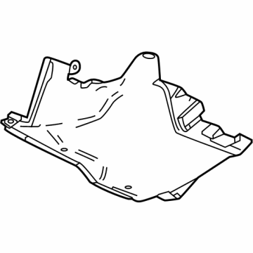 Chevy Underbody Splash Shield - 23453433