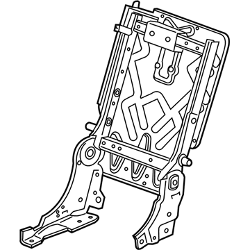 GM 84680352 Seat Back Frame, Rear