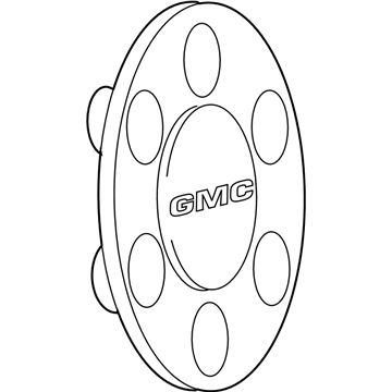 2007 GMC Sierra 1500 HD Classic Wheel Cover - 9594502