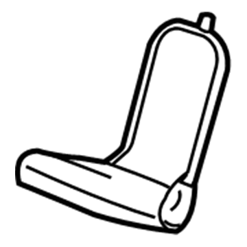 GM 19122511 Armrest Assembly, Titanium, Rear Center