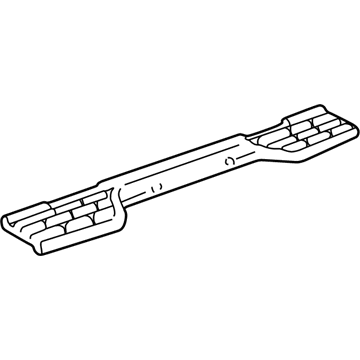 GM 15046524 Pad, Gray, Rear