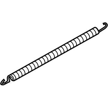 GM 13248723 Hinge Spring, Rear