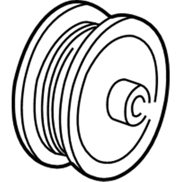Oldsmobile Custom Cruiser Alternator Pulley - 1985964