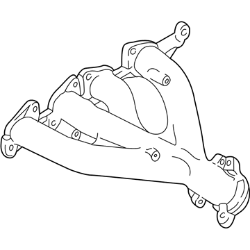 Chevy Tracker Exhaust Manifold - 91176663