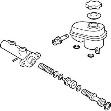 Cadillac Brake Master Cylinder - 19418188