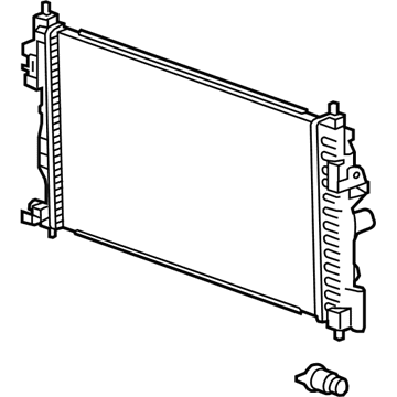 Buick 23453634 Radiator