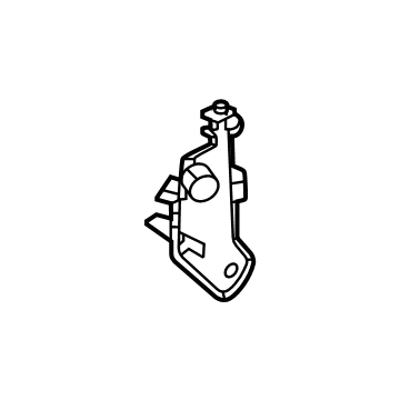 GM 84359627 ABS Sensor Bracket, Driver Side