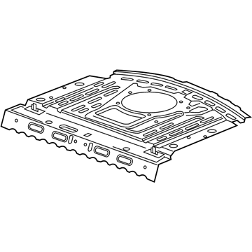 GM 23200016 Package Tray, Rear