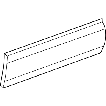 2004 Cadillac Escalade EXT Door Moldings - 88935291